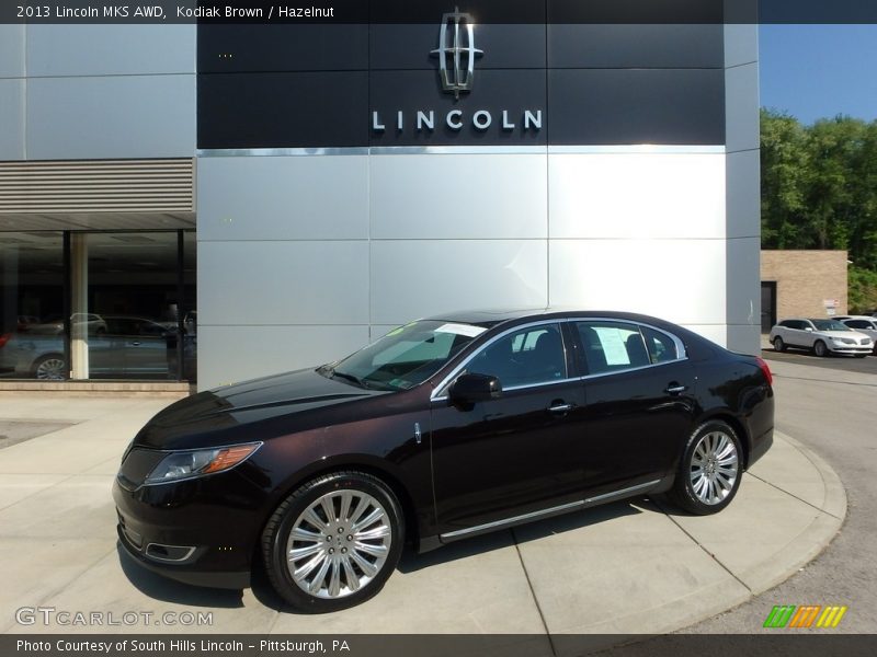 Kodiak Brown / Hazelnut 2013 Lincoln MKS AWD