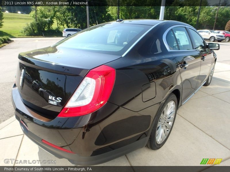 Kodiak Brown / Hazelnut 2013 Lincoln MKS AWD