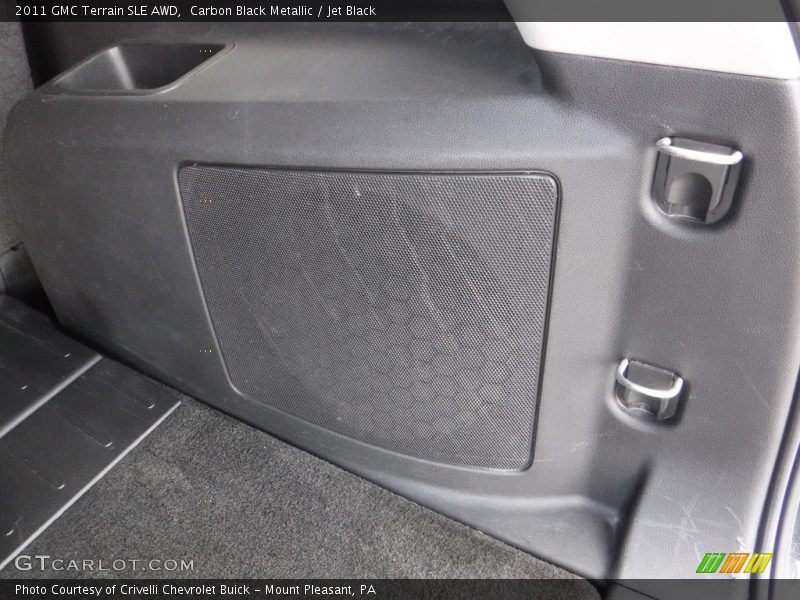 Carbon Black Metallic / Jet Black 2011 GMC Terrain SLE AWD
