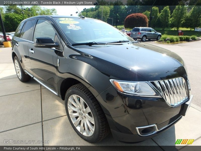 Tuxedo Black / Medium Light Stone 2013 Lincoln MKX AWD
