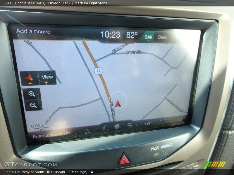 Tuxedo Black / Medium Light Stone 2013 Lincoln MKX AWD