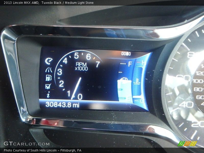 Tuxedo Black / Medium Light Stone 2013 Lincoln MKX AWD