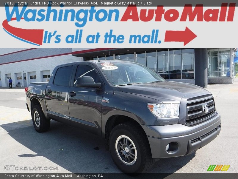 Magnetic Gray Metallic / Black 2013 Toyota Tundra TRD Rock Warrior CrewMax 4x4