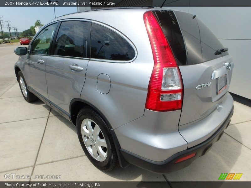 Whistler Silver Metallic / Gray 2007 Honda CR-V EX-L 4WD