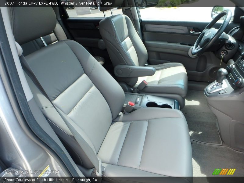 Whistler Silver Metallic / Gray 2007 Honda CR-V EX-L 4WD