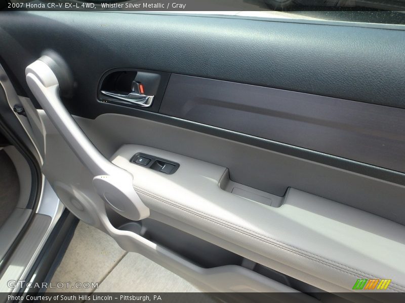 Whistler Silver Metallic / Gray 2007 Honda CR-V EX-L 4WD