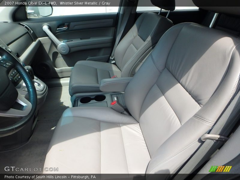 Whistler Silver Metallic / Gray 2007 Honda CR-V EX-L 4WD