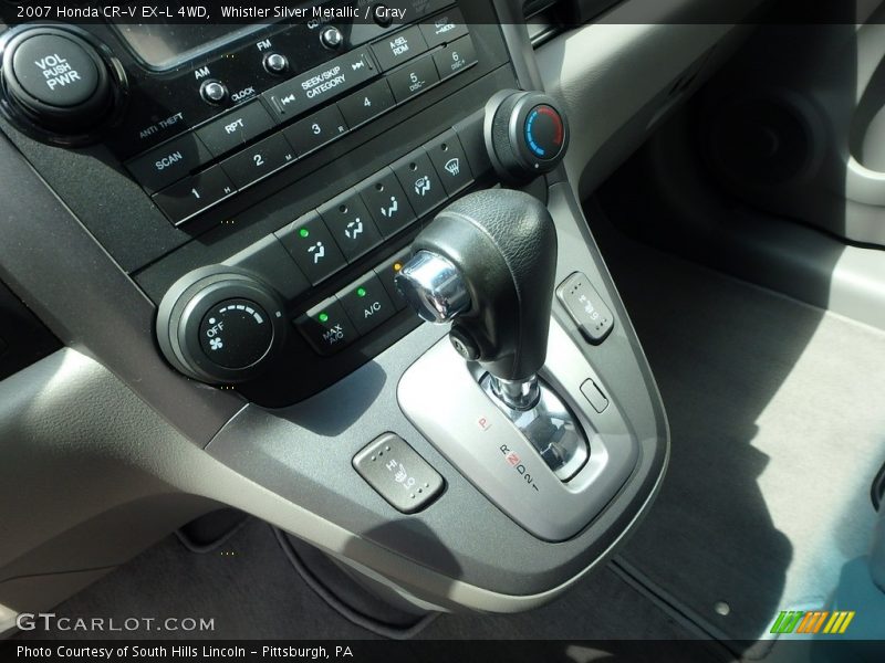 Whistler Silver Metallic / Gray 2007 Honda CR-V EX-L 4WD