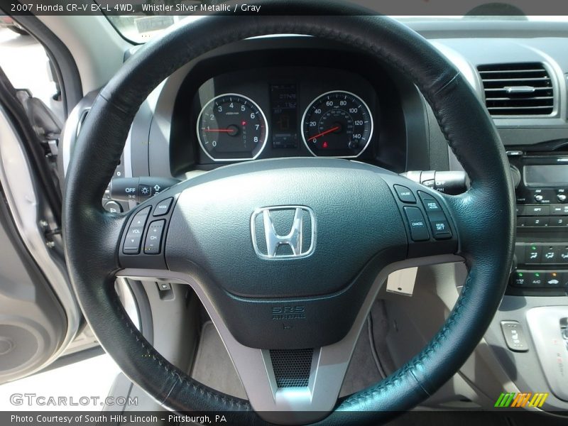 Whistler Silver Metallic / Gray 2007 Honda CR-V EX-L 4WD