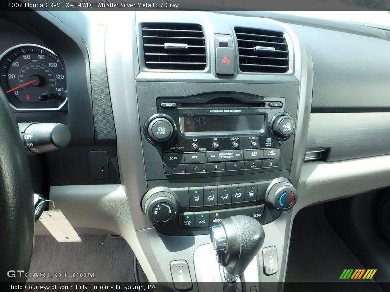 Whistler Silver Metallic / Gray 2007 Honda CR-V EX-L 4WD
