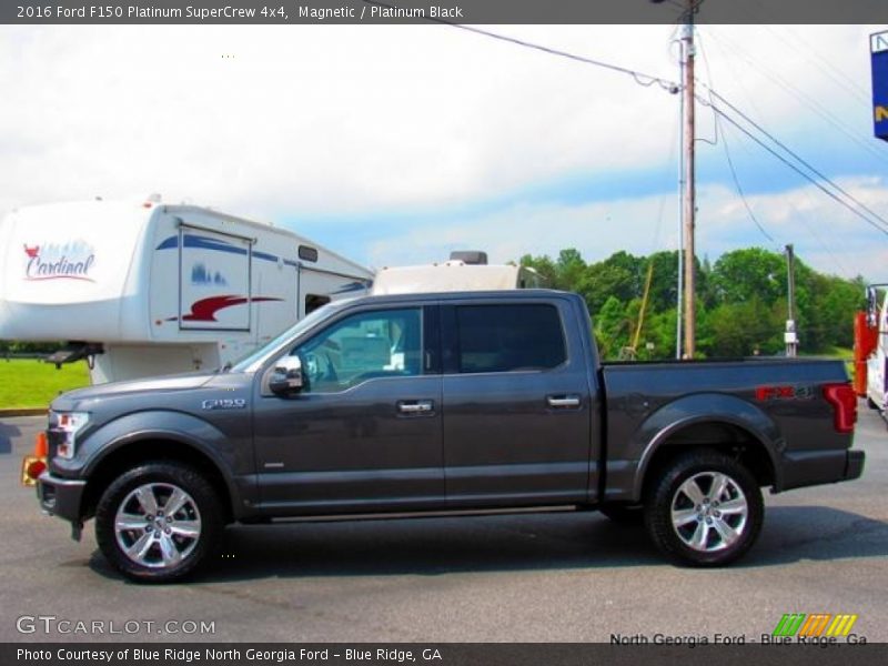 Magnetic / Platinum Black 2016 Ford F150 Platinum SuperCrew 4x4