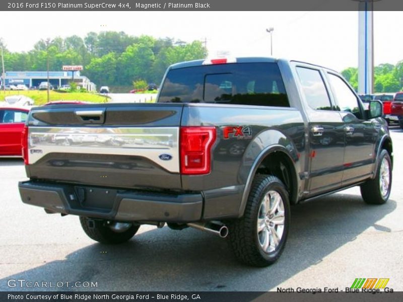 Magnetic / Platinum Black 2016 Ford F150 Platinum SuperCrew 4x4