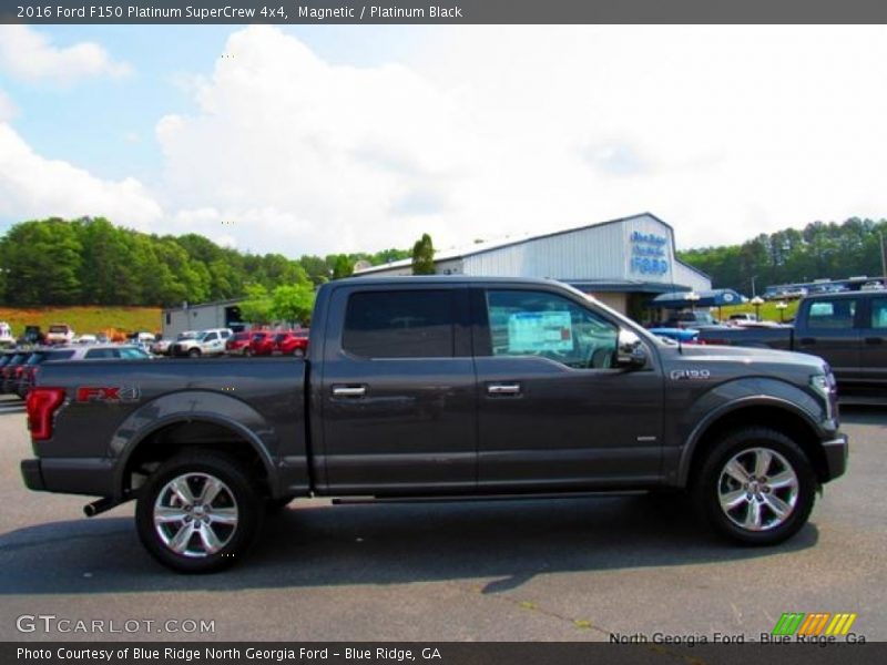 Magnetic / Platinum Black 2016 Ford F150 Platinum SuperCrew 4x4