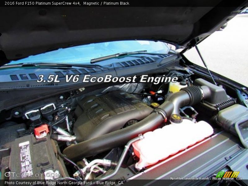 Magnetic / Platinum Black 2016 Ford F150 Platinum SuperCrew 4x4