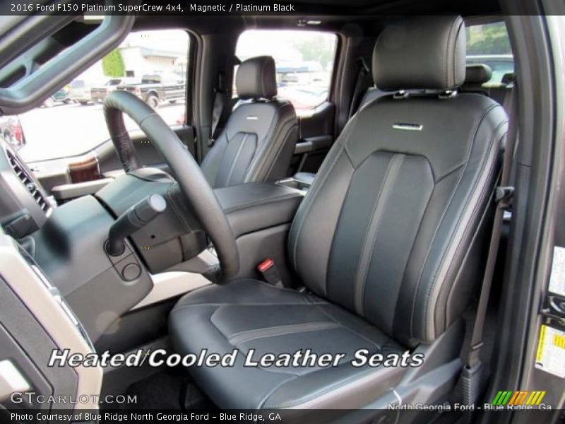 Magnetic / Platinum Black 2016 Ford F150 Platinum SuperCrew 4x4