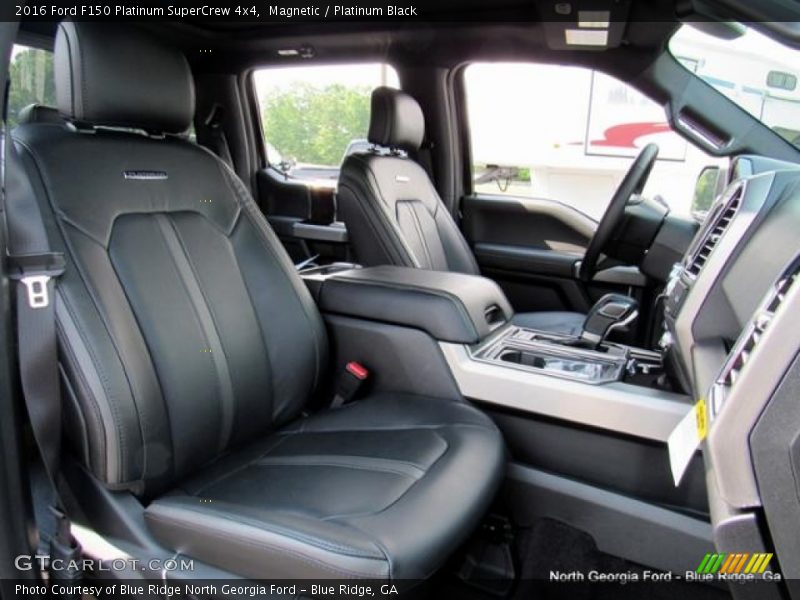 Magnetic / Platinum Black 2016 Ford F150 Platinum SuperCrew 4x4