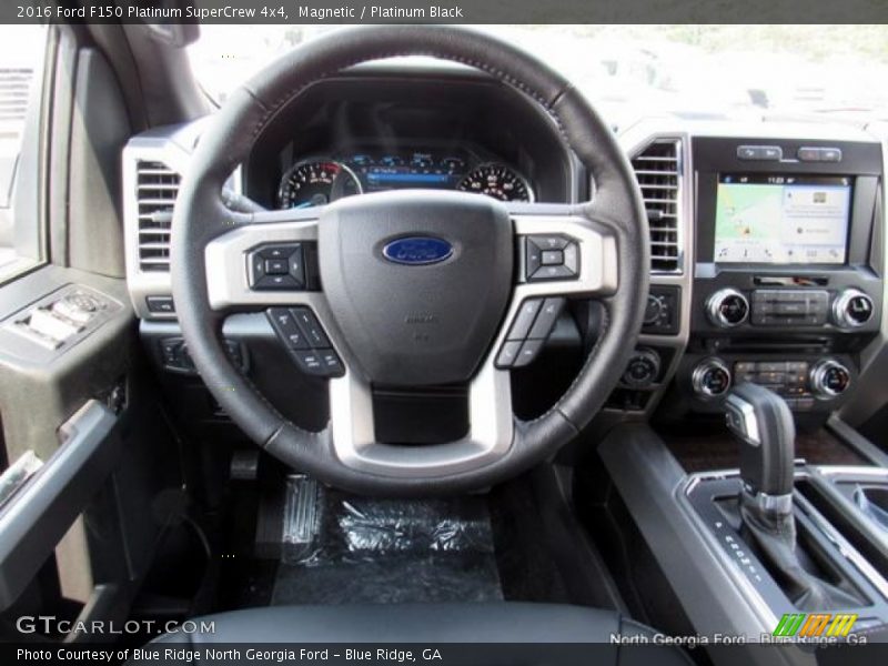 Magnetic / Platinum Black 2016 Ford F150 Platinum SuperCrew 4x4