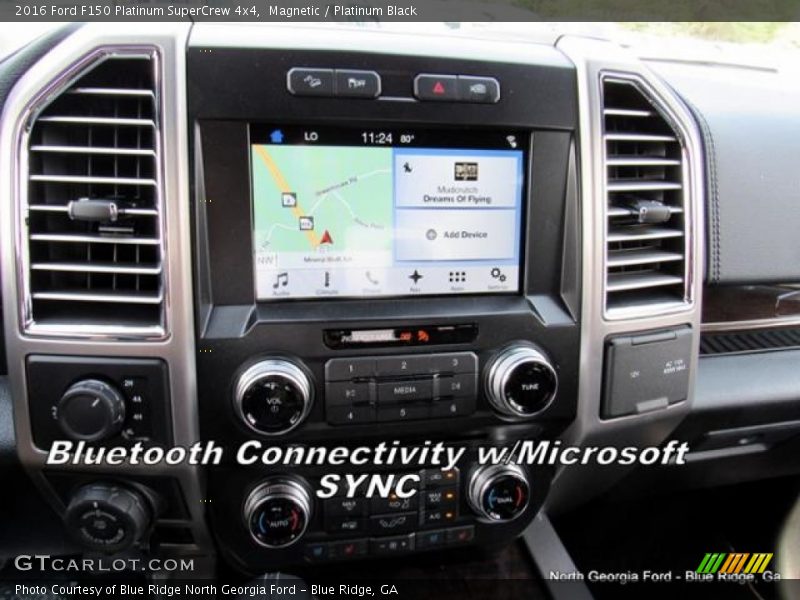 Magnetic / Platinum Black 2016 Ford F150 Platinum SuperCrew 4x4