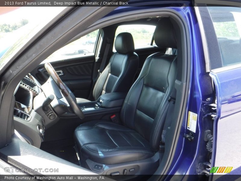 Deep Impact Blue Metallic / Charcoal Black 2013 Ford Taurus Limited
