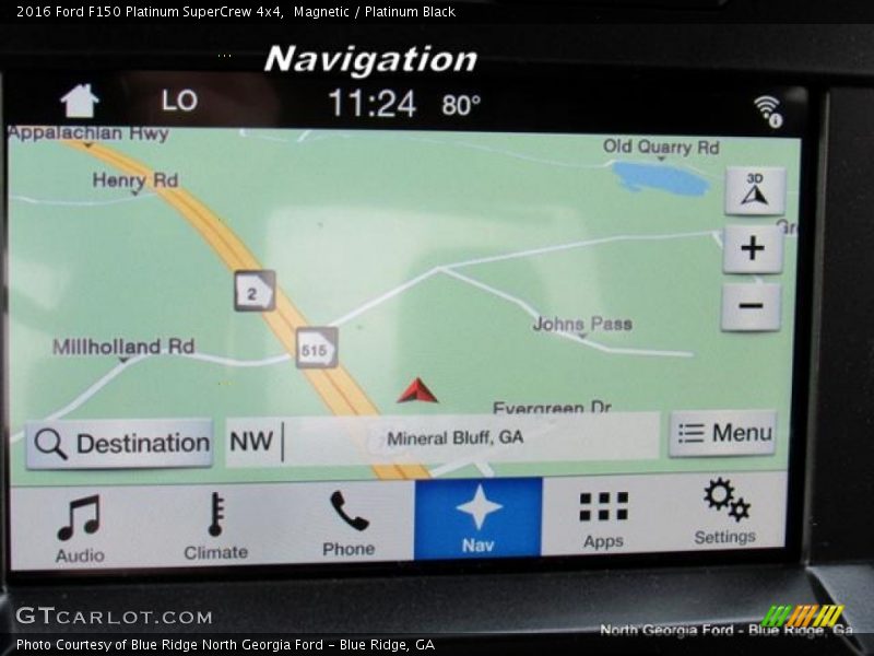 Magnetic / Platinum Black 2016 Ford F150 Platinum SuperCrew 4x4