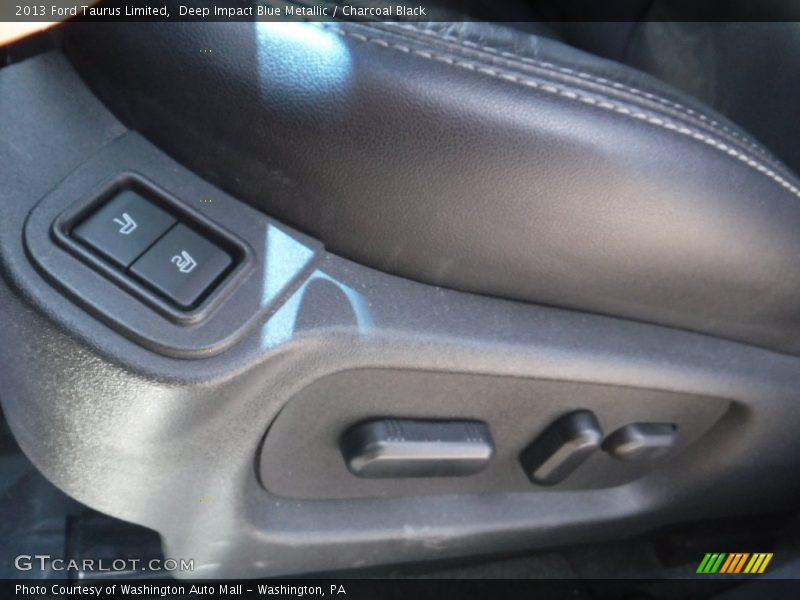 Deep Impact Blue Metallic / Charcoal Black 2013 Ford Taurus Limited