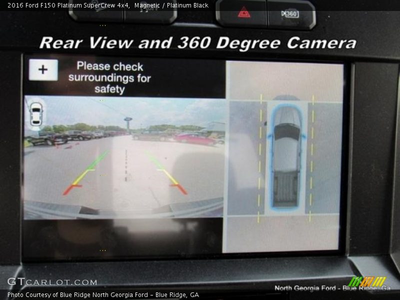 Magnetic / Platinum Black 2016 Ford F150 Platinum SuperCrew 4x4
