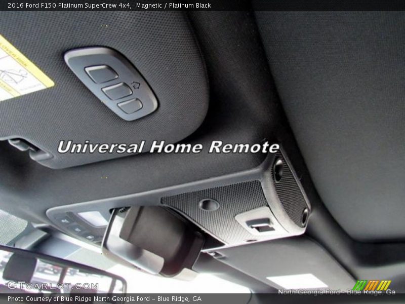 Magnetic / Platinum Black 2016 Ford F150 Platinum SuperCrew 4x4