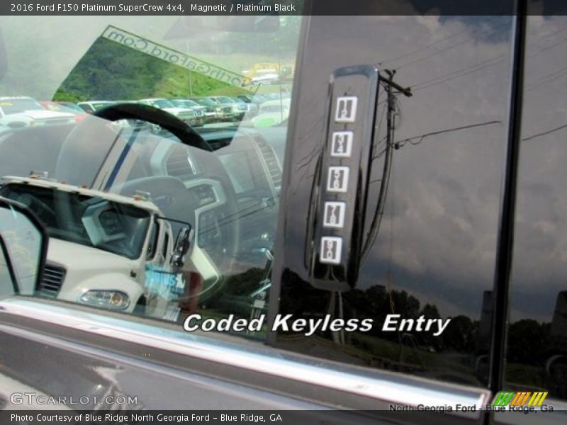 Magnetic / Platinum Black 2016 Ford F150 Platinum SuperCrew 4x4