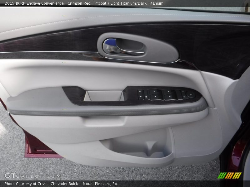 Crimson Red Tintcoat / Light Titanium/Dark Titanium 2015 Buick Enclave Convenience