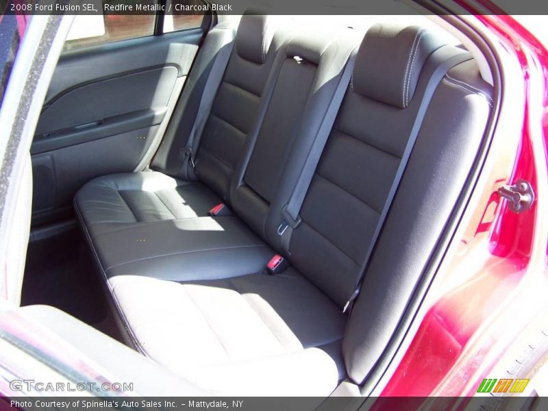 Redfire Metallic / Charcoal Black 2008 Ford Fusion SEL
