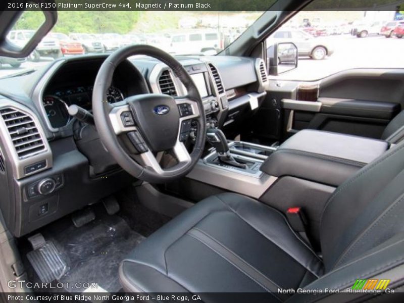 Magnetic / Platinum Black 2016 Ford F150 Platinum SuperCrew 4x4