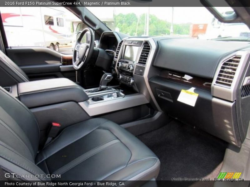 Magnetic / Platinum Black 2016 Ford F150 Platinum SuperCrew 4x4