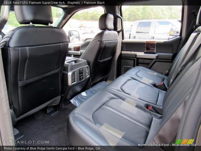 Magnetic / Platinum Black 2016 Ford F150 Platinum SuperCrew 4x4