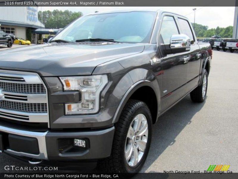 Magnetic / Platinum Black 2016 Ford F150 Platinum SuperCrew 4x4