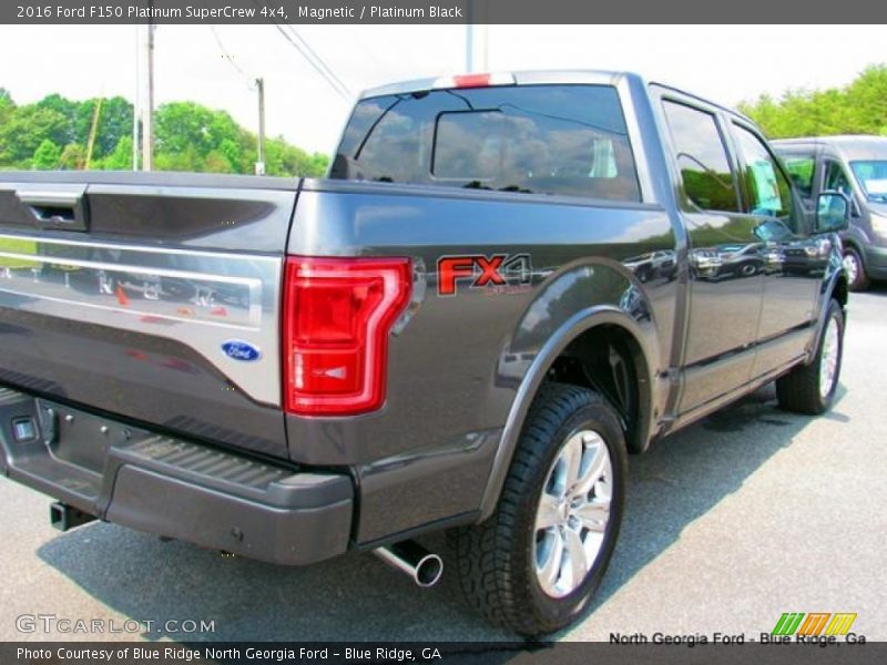 Magnetic / Platinum Black 2016 Ford F150 Platinum SuperCrew 4x4