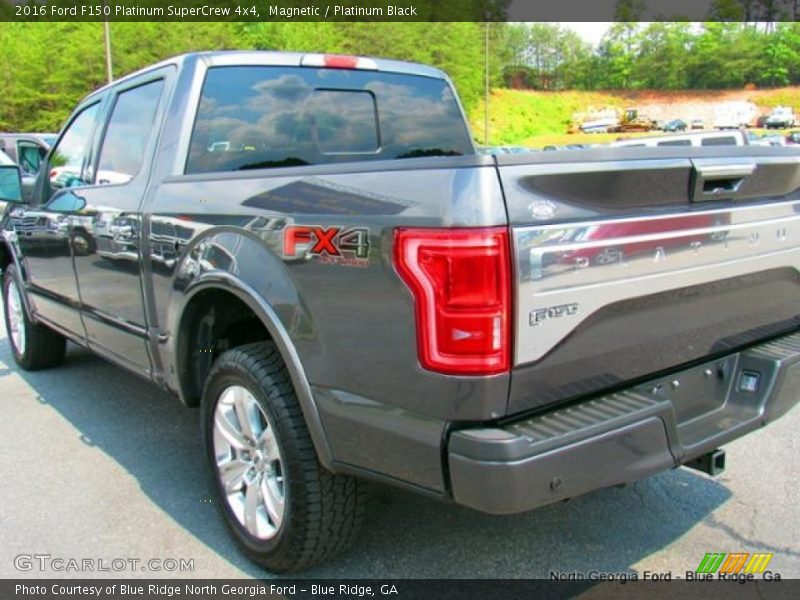 Magnetic / Platinum Black 2016 Ford F150 Platinum SuperCrew 4x4