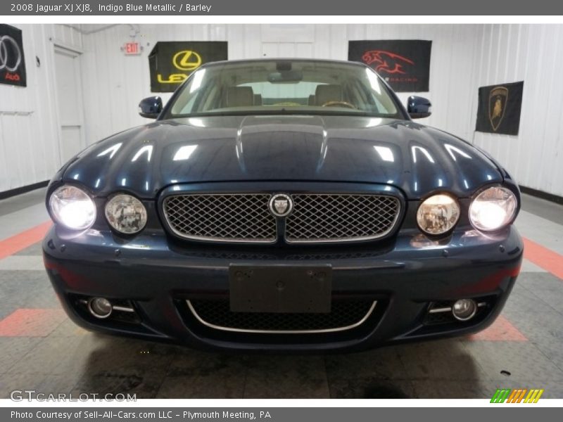 Indigo Blue Metallic / Barley 2008 Jaguar XJ XJ8