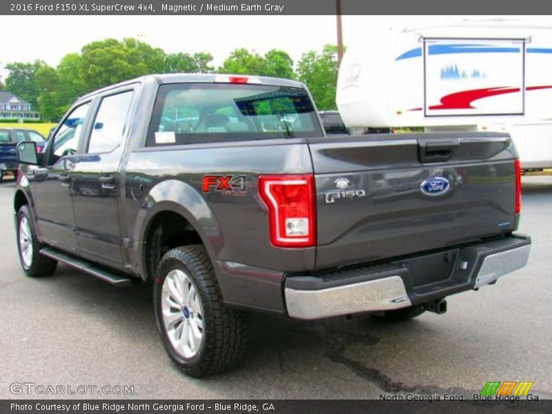 Magnetic / Medium Earth Gray 2016 Ford F150 XL SuperCrew 4x4