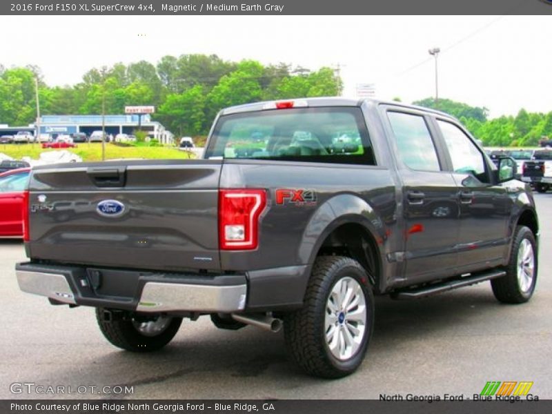 Magnetic / Medium Earth Gray 2016 Ford F150 XL SuperCrew 4x4