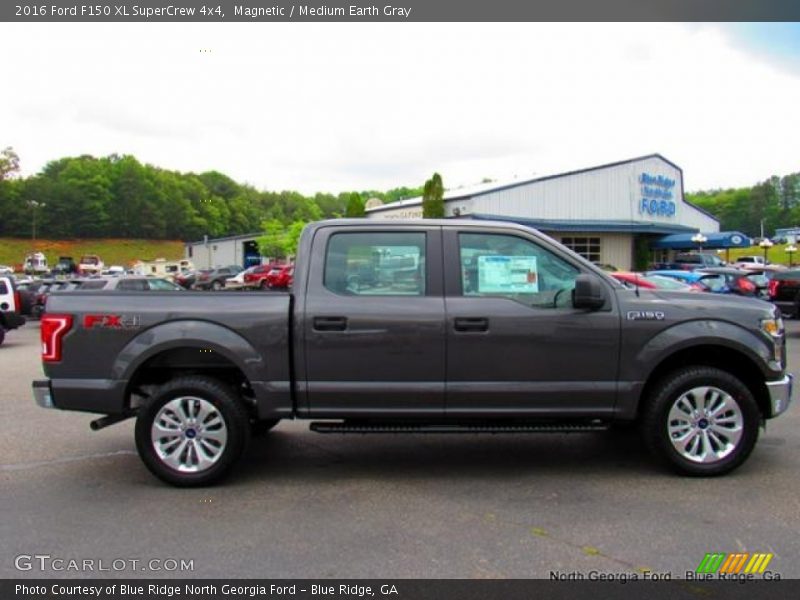 Magnetic / Medium Earth Gray 2016 Ford F150 XL SuperCrew 4x4
