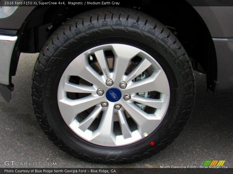 Magnetic / Medium Earth Gray 2016 Ford F150 XL SuperCrew 4x4