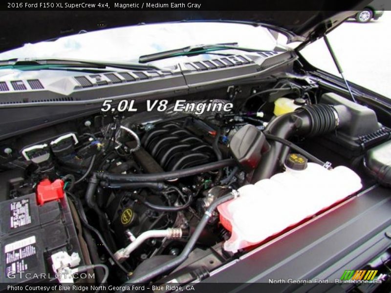 Magnetic / Medium Earth Gray 2016 Ford F150 XL SuperCrew 4x4