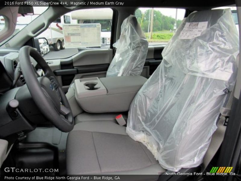 Magnetic / Medium Earth Gray 2016 Ford F150 XL SuperCrew 4x4