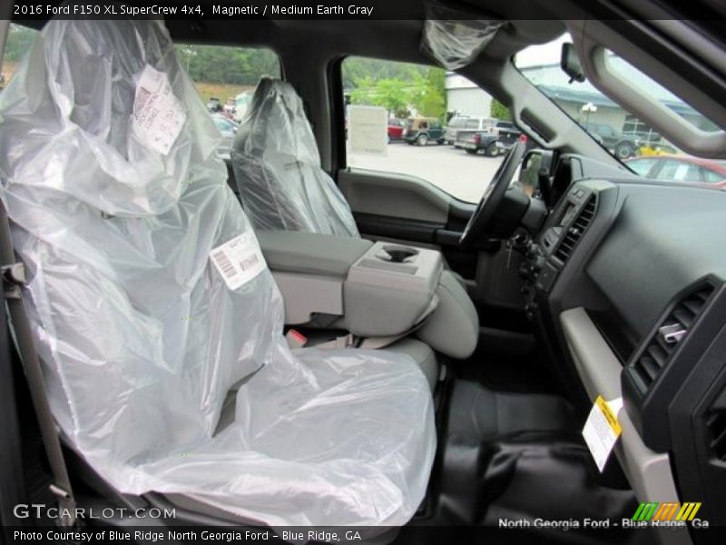 Magnetic / Medium Earth Gray 2016 Ford F150 XL SuperCrew 4x4