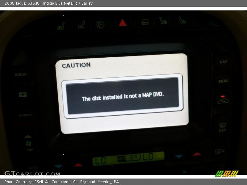 Indigo Blue Metallic / Barley 2008 Jaguar XJ XJ8