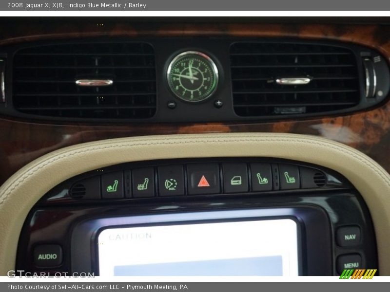 Indigo Blue Metallic / Barley 2008 Jaguar XJ XJ8