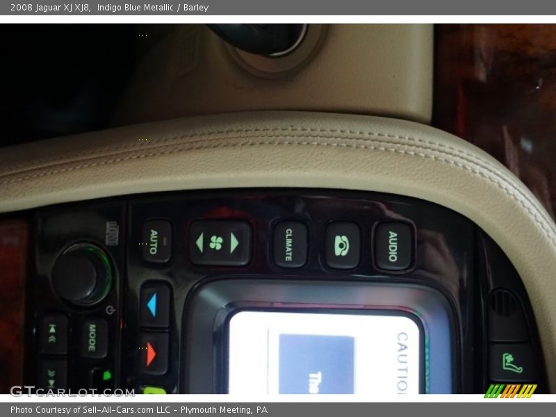 Indigo Blue Metallic / Barley 2008 Jaguar XJ XJ8