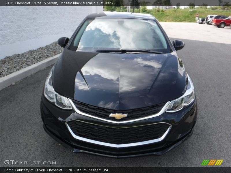 Mosaic Black Metallic / Jet Black 2016 Chevrolet Cruze LS Sedan