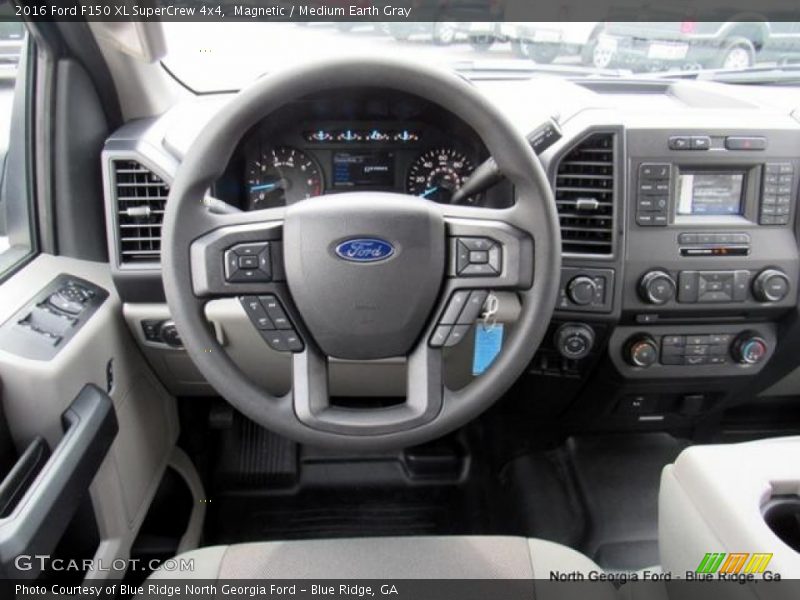 Magnetic / Medium Earth Gray 2016 Ford F150 XL SuperCrew 4x4
