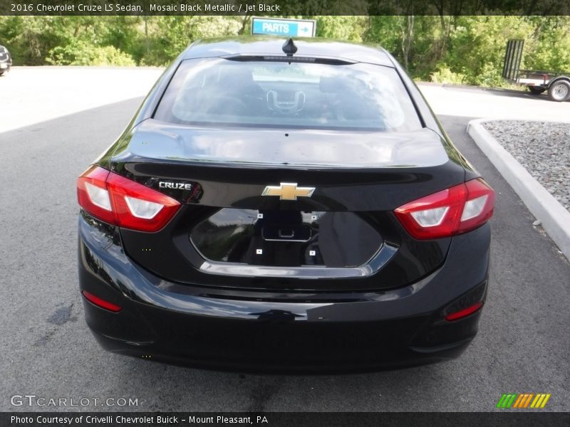 Mosaic Black Metallic / Jet Black 2016 Chevrolet Cruze LS Sedan